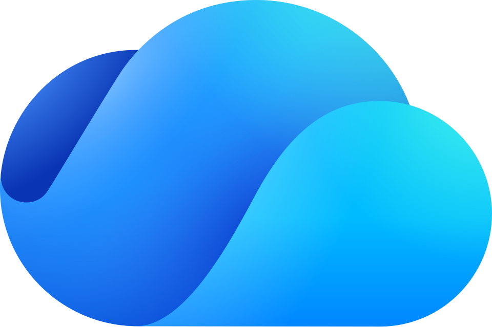 Símbolo do Microsoft OneDrive